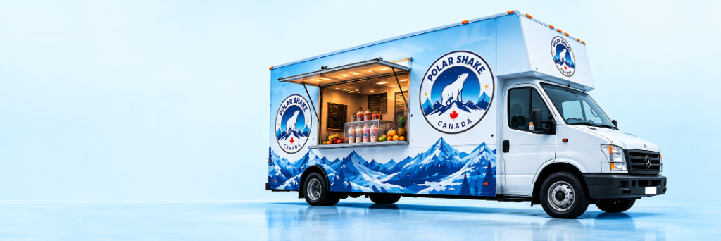 Polar Shake Canada Food Truck Shakemobile
